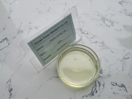 Insen Supply Vitamina K2 Mk en polvo natural y sintético