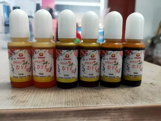 Tinta de alcohol para resina líquida CNMI Tinte de resina epoxi líquida altamente concentrada