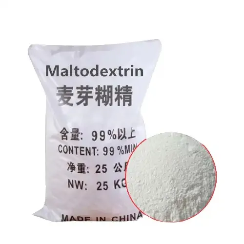 Polvo de maltodextrina espesante para bebidas, precio al por mayor
